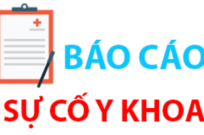 báo cáo sự cố y khoa